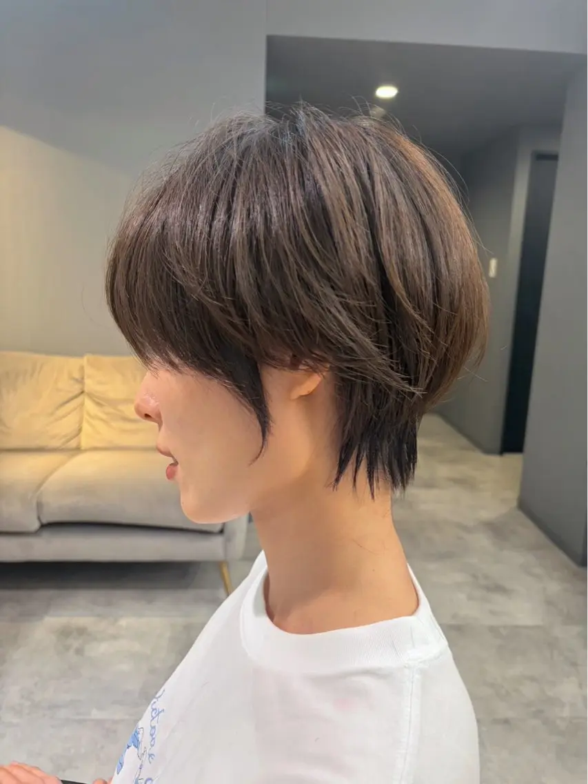 ショート 久保 佳乃のヘアスタイル