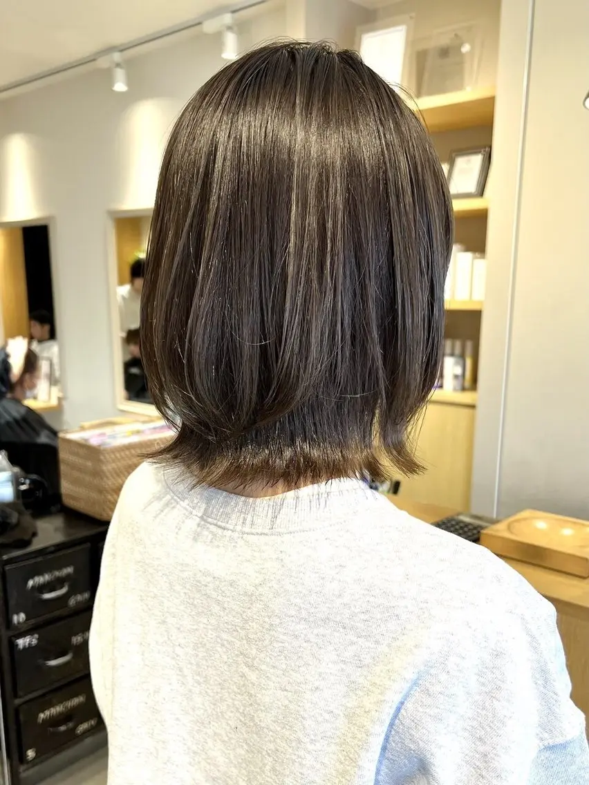 ミディアム 飯塚 瑶太のヘアスタイル