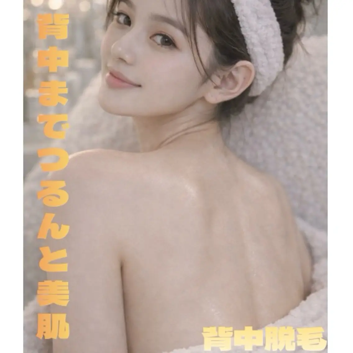 背中脱毛✨の写真