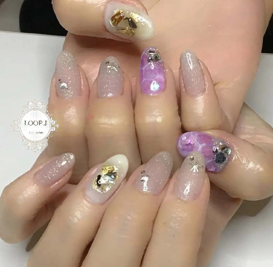 ネイル おおくぼ めぐみのネイルデザイン