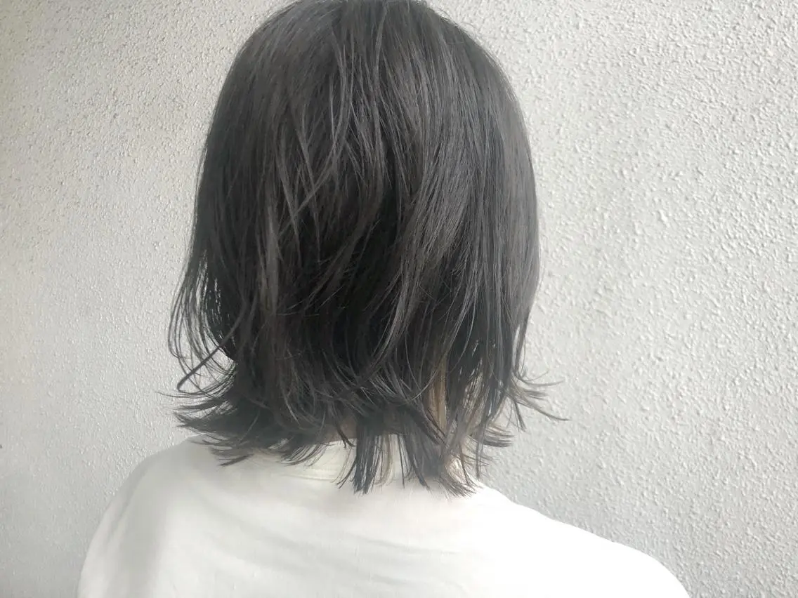 ミディアム カラー 髪質改善/艶髪/ 木山ゆかりのヘアスタイル