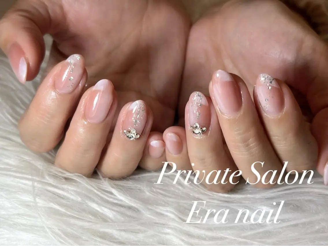 ネイル フレンチネイル オンブレフレンチ Era nailのネイルデザイン