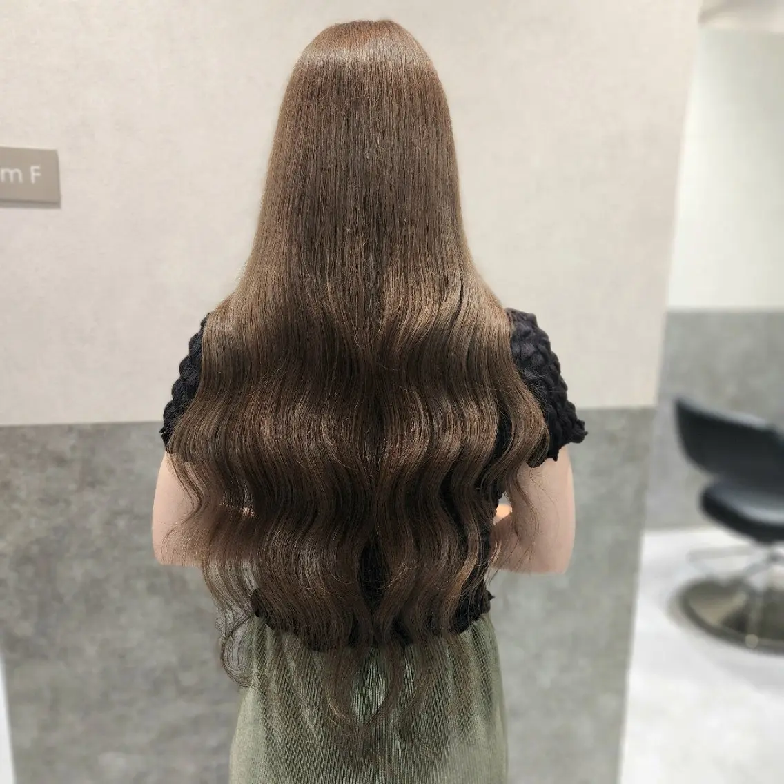 ロング カラー アッシュ シールエクステ🎀 ホシノ🕒ユウカのヘアスタイル