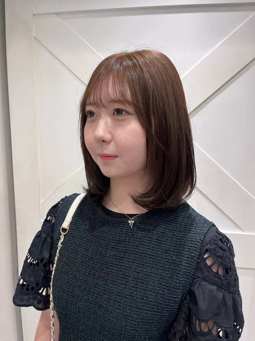 ミディアム カラー ブラウンカラー ショコラブラウン ヘアカラー 横浜/メンズパーマ /暖色カラー/悠志のヘアスタイル