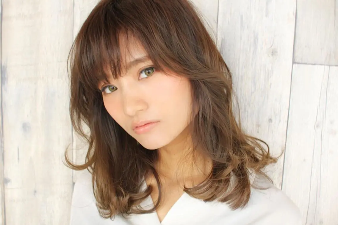 ミディアム onishi yoshinaoのヘアスタイル