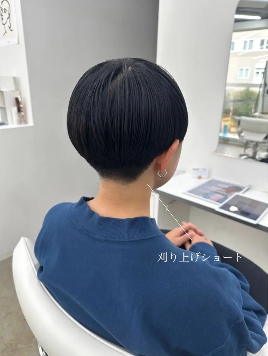 ショート aisa ／札幌／艶カラー🎀のヘアスタイル