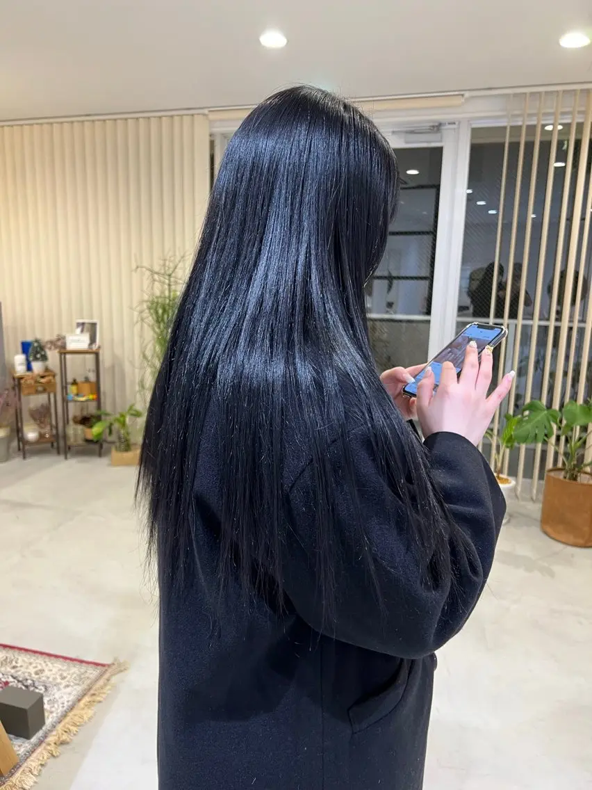 カラー ヘアカラー トリートメント 重松 丈博のヘアスタイル