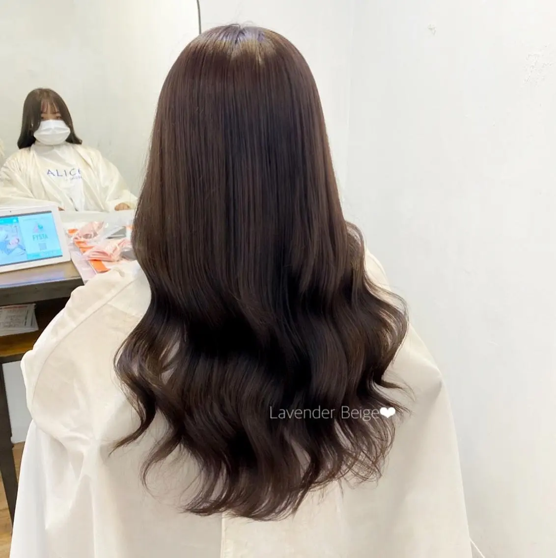 ロング カラー 🥣 hashi 🛋️のヘアスタイル