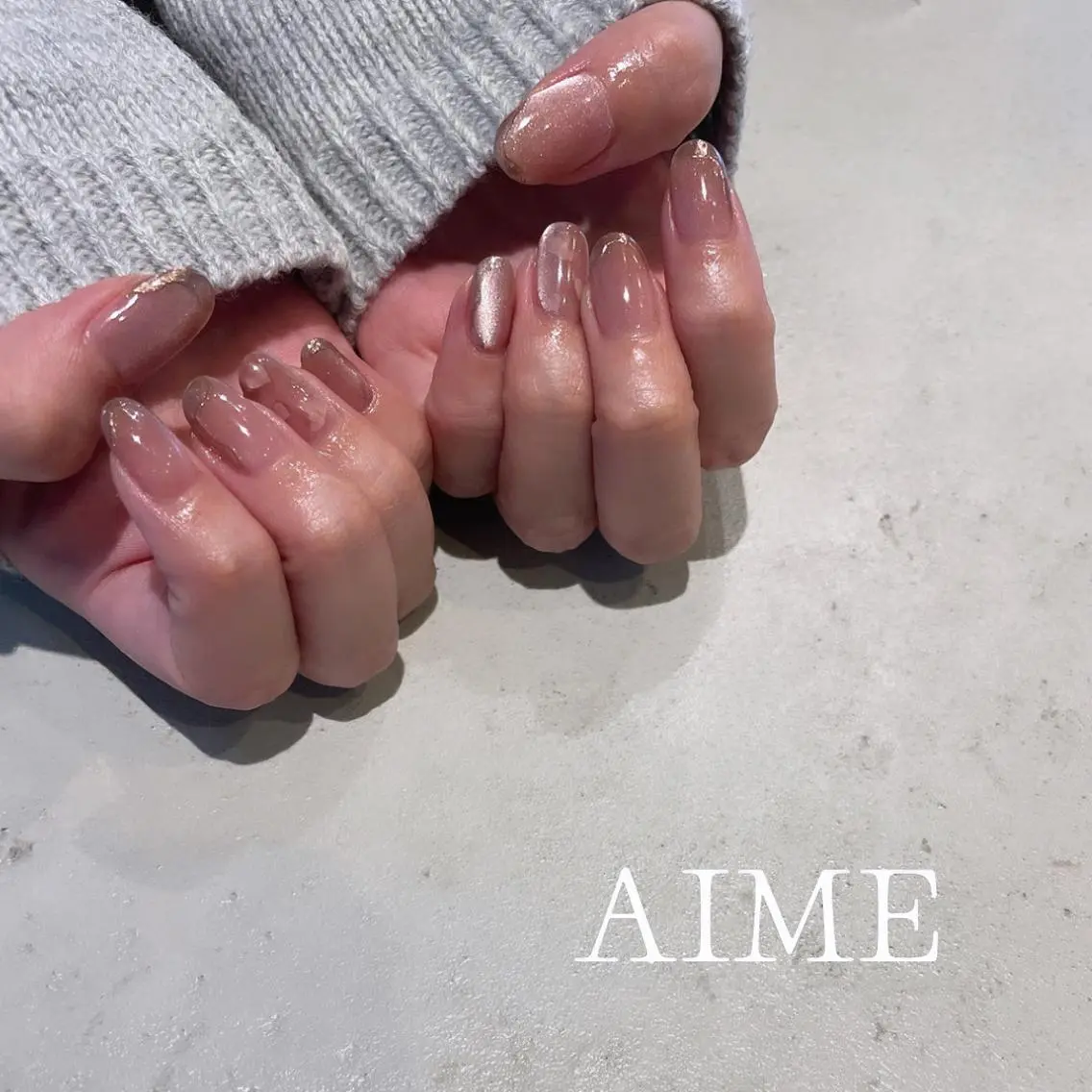 ネイル ハンドネイル AIME (momo)のネイルデザイン