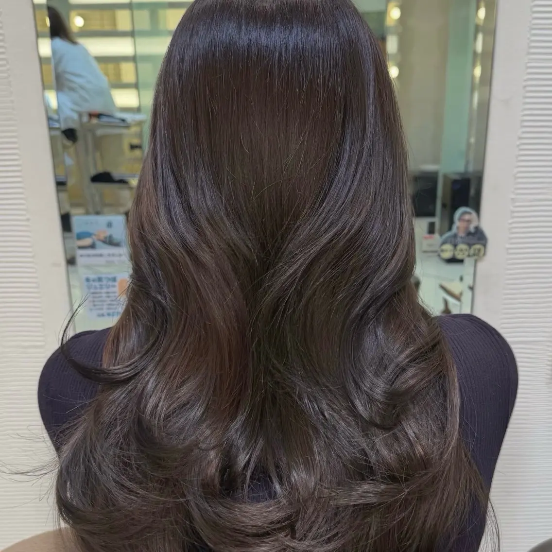 セミロング カラー ヘアカラー 似合わせカラー/艶髪 /垢抜け/銀座/カナのヘアスタイル