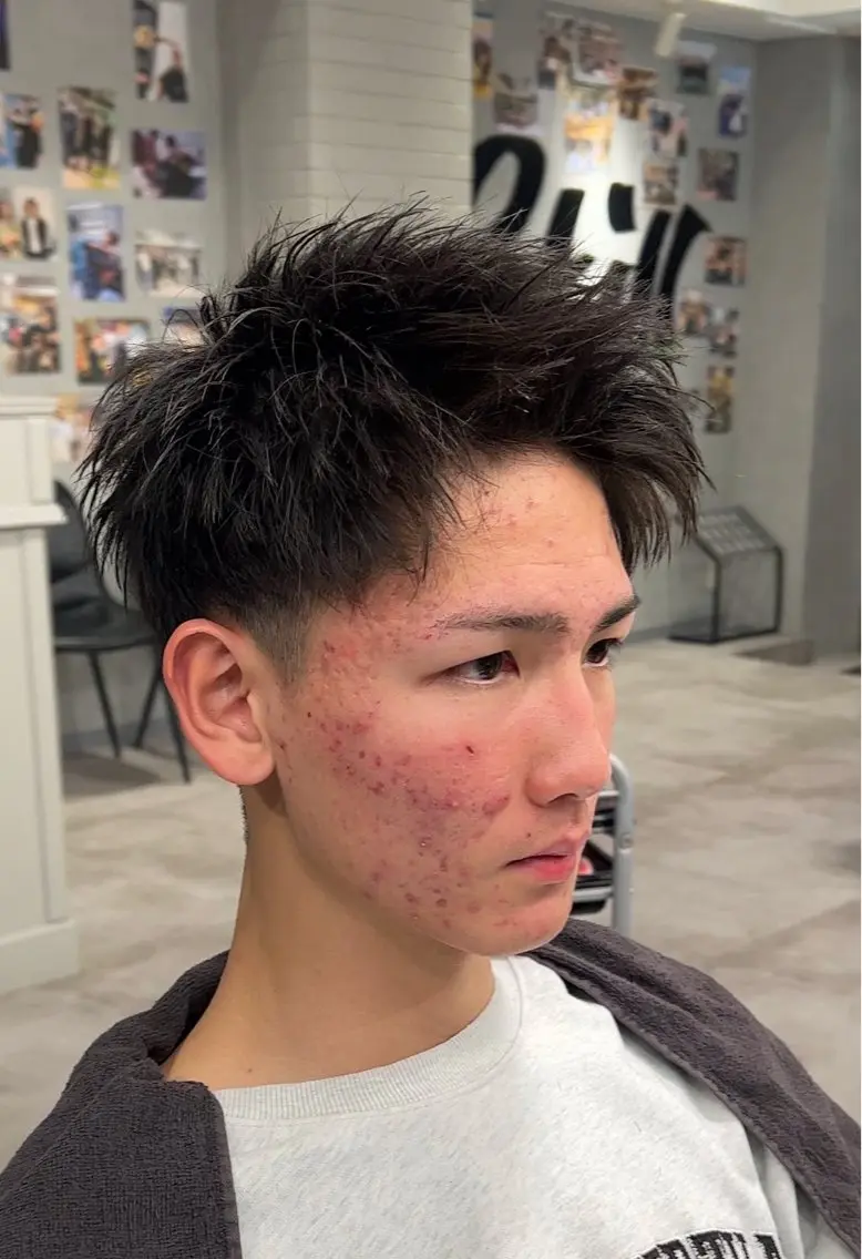ショート メンズの天才 ツバサのヘアスタイル