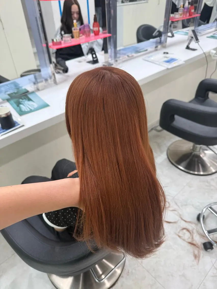 ロング カラー ベージュカラー ブラウンカラー ヘアカラー 🍀ブラウンベージュ sakura🍀のヘアスタイル