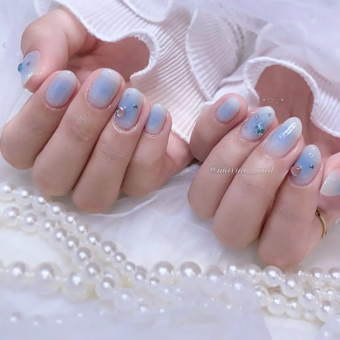 ネイル ハンドネイル 🎀 Mayu 🎀痛ネイルのネイルデザイン