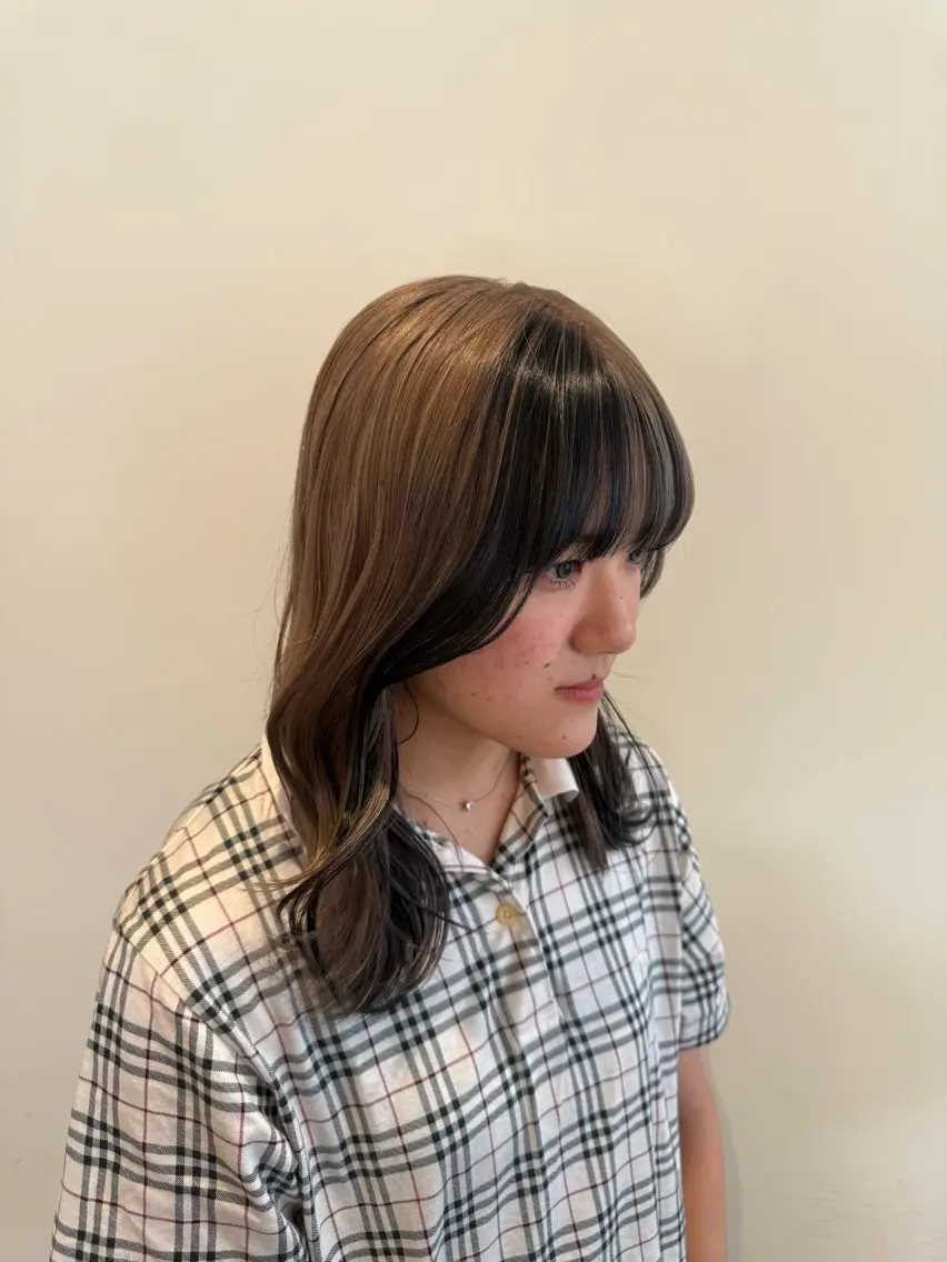 ロング ヘアカラー かとう きりん🎀🪽のヘアスタイル