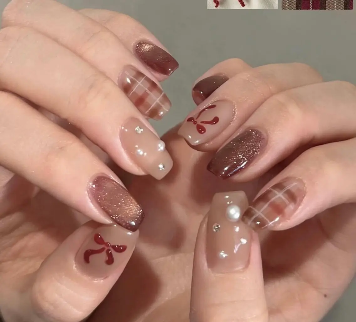 ネイル アートネイル ジェルネイル グラデーション マグネットネイル ニュアンスネイル ハンドネイル Ryu nail studioのネイルデザイン