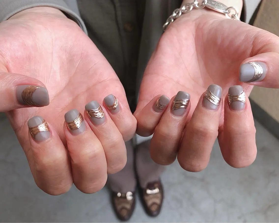 ネイル ハンドネイル saki_ nail heronのネイルデザイン