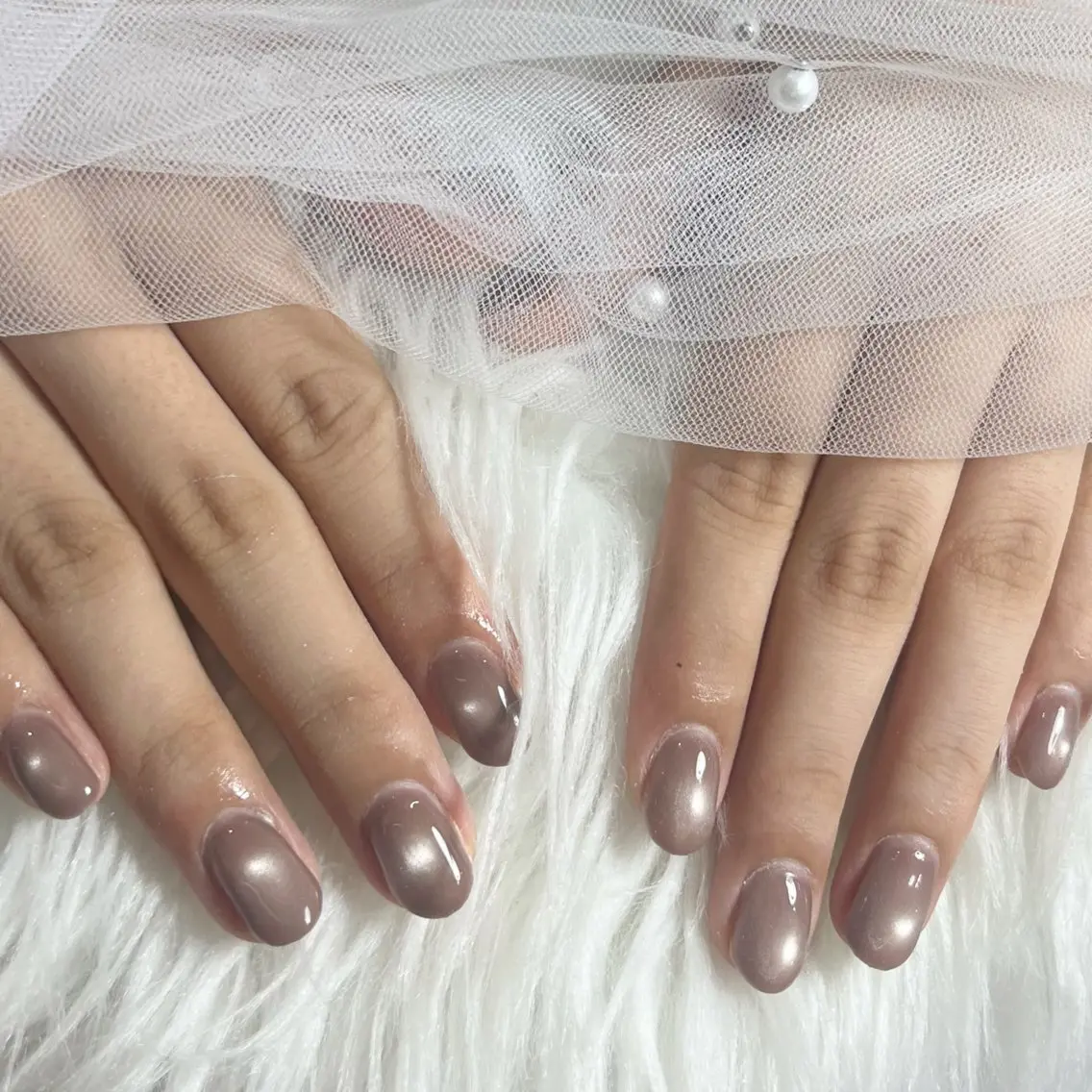 ネイル マグネットネイル ハンドネイル LAVISH sakiのネイルデザイン