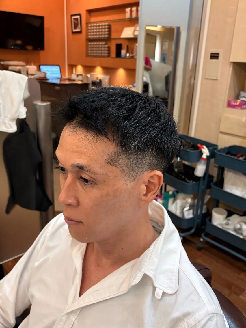 メンズ 藤原 航のヘアスタイル