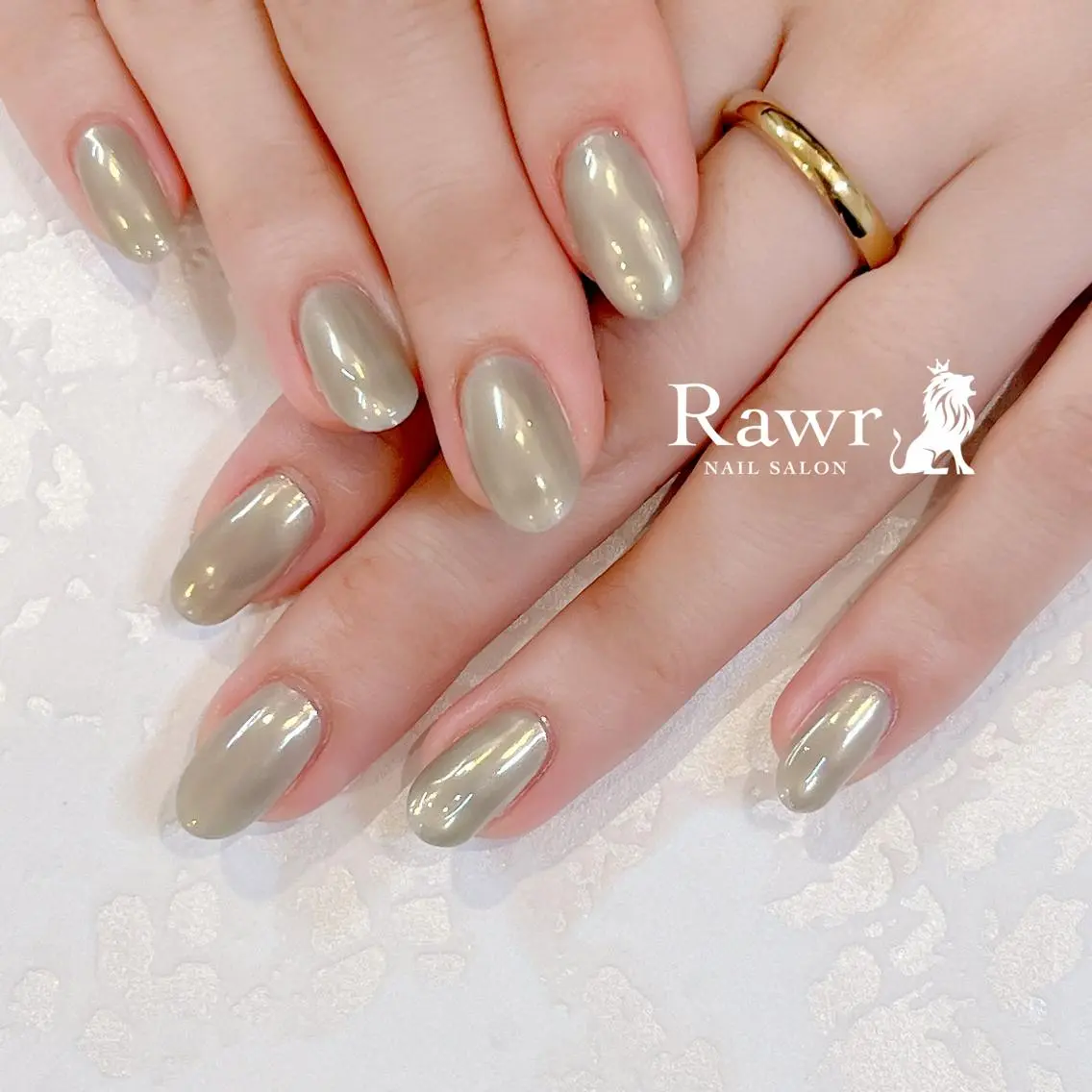 ネイル ハンドネイル Rawr / saoriのネイルデザイン