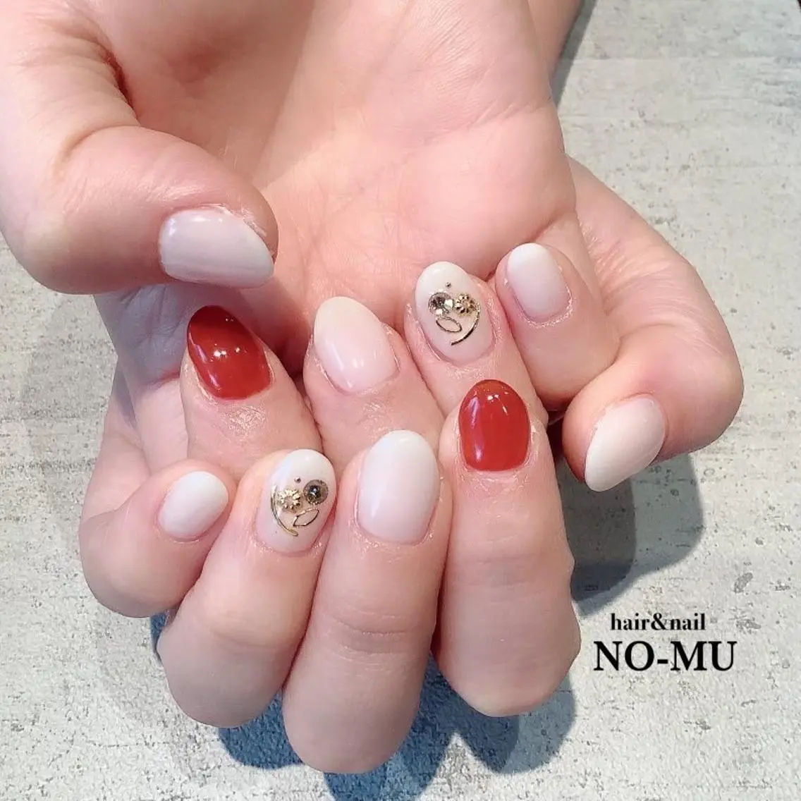 ネイル ハンドネイル hair＆nail NO-MUのネイルデザイン