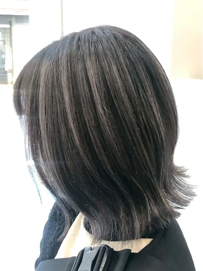 ミディアム カット CoReまぁくん 癖毛お悩み専門のヘアスタイル