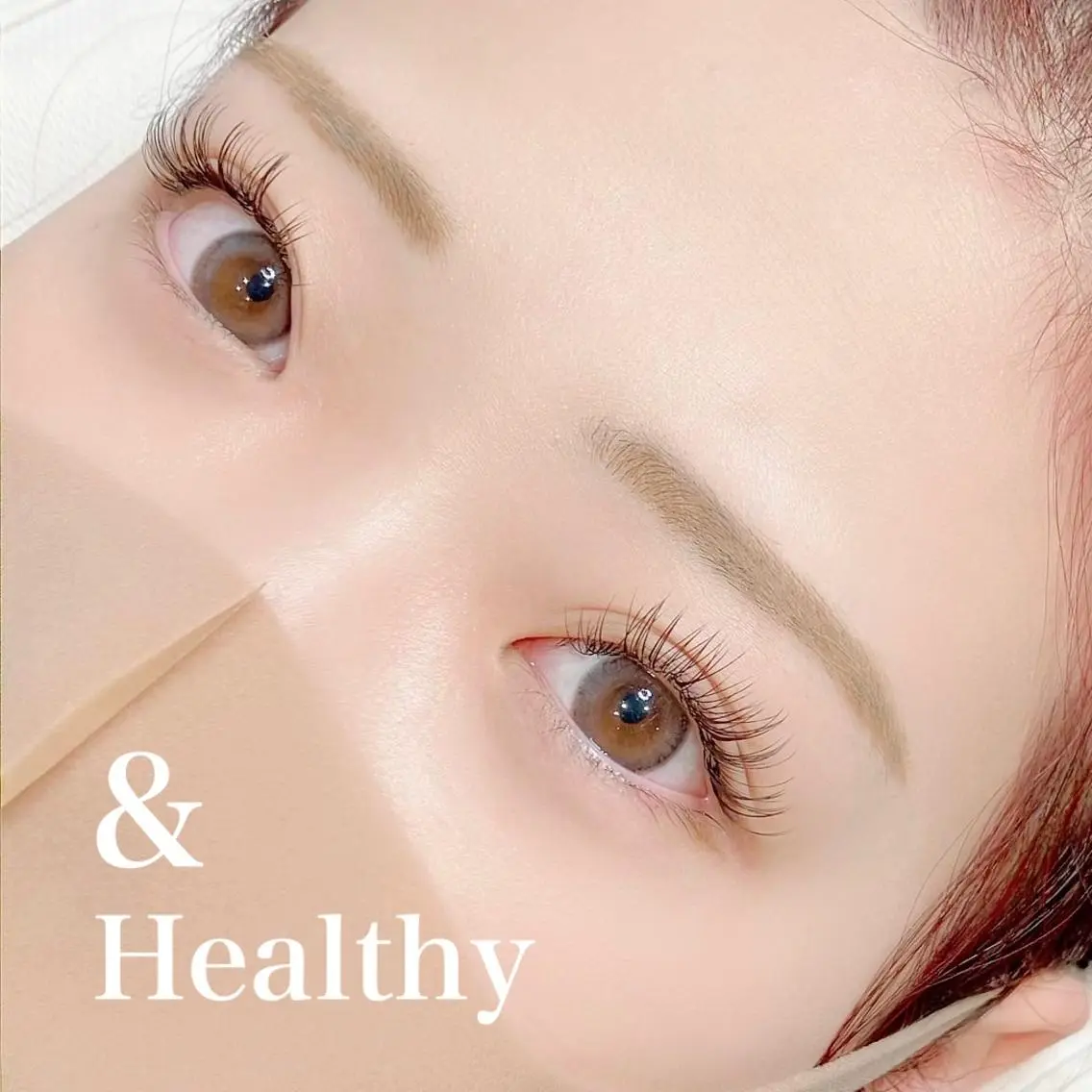 ご新規様✨& Healthy【アンドヘルシー】フラットラッシュ80本迄【オフ無料】当日キャンセル料1500円の写真