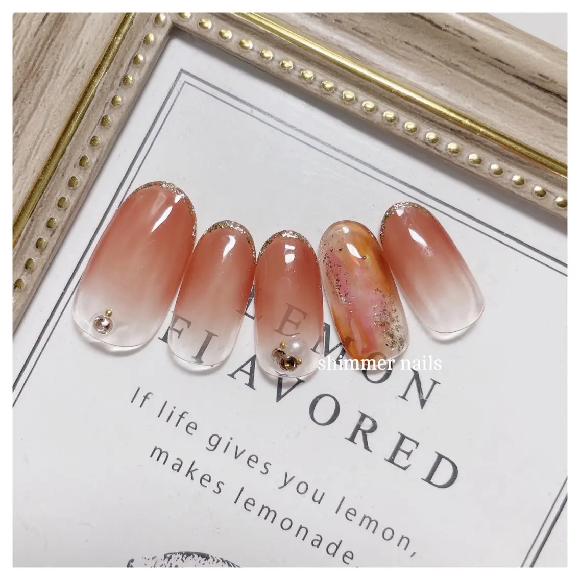 ネイル アートネイル shimmer nailsのネイルデザイン