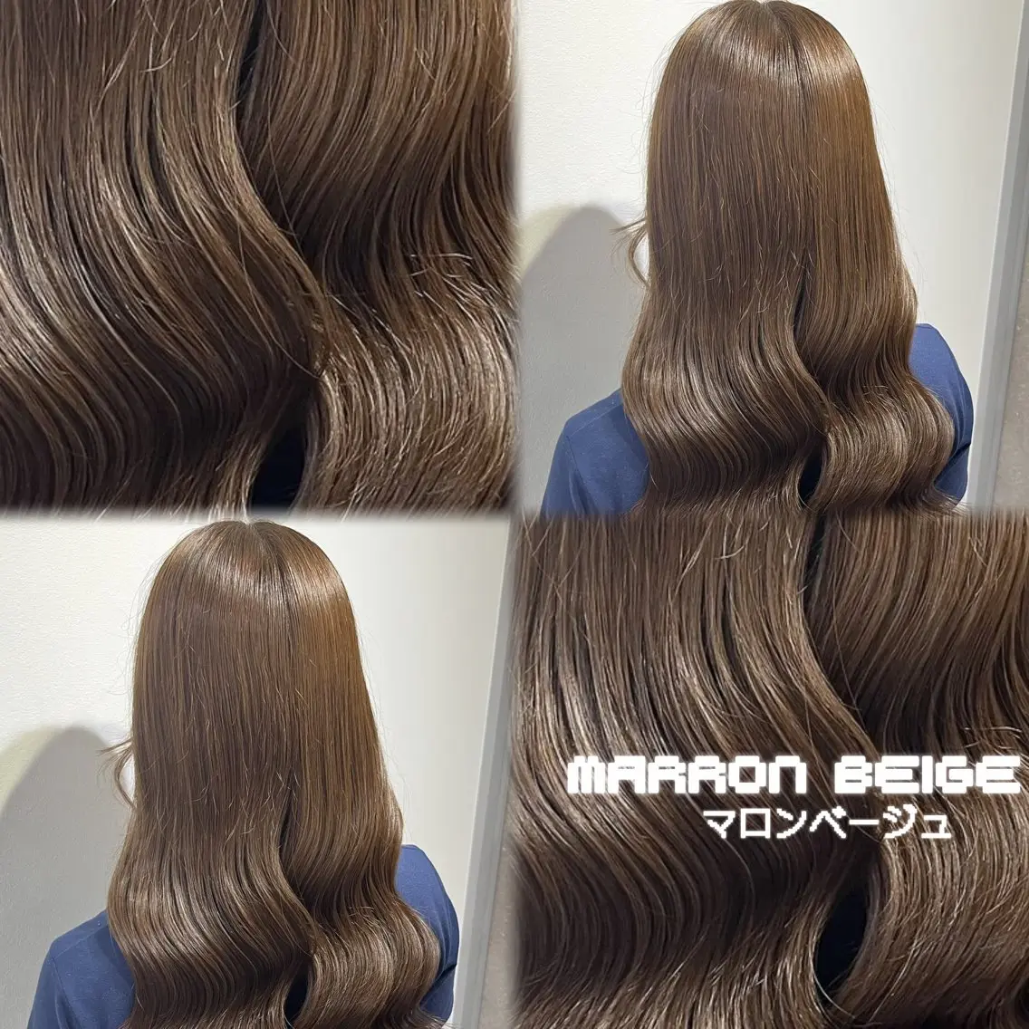 ロング カラー 透明感カラー 似合わせカット ヘアカラー トリートメント 🎀りな🎀透明感 カラー特化大宮のヘアスタイル
