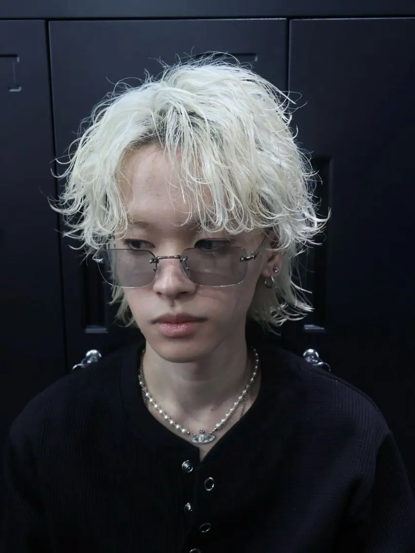 カラー メンズ カット ヘアカラー 🔥メンズパーマ職人 ✂️加瀬澤駿✂️のヘアスタイル