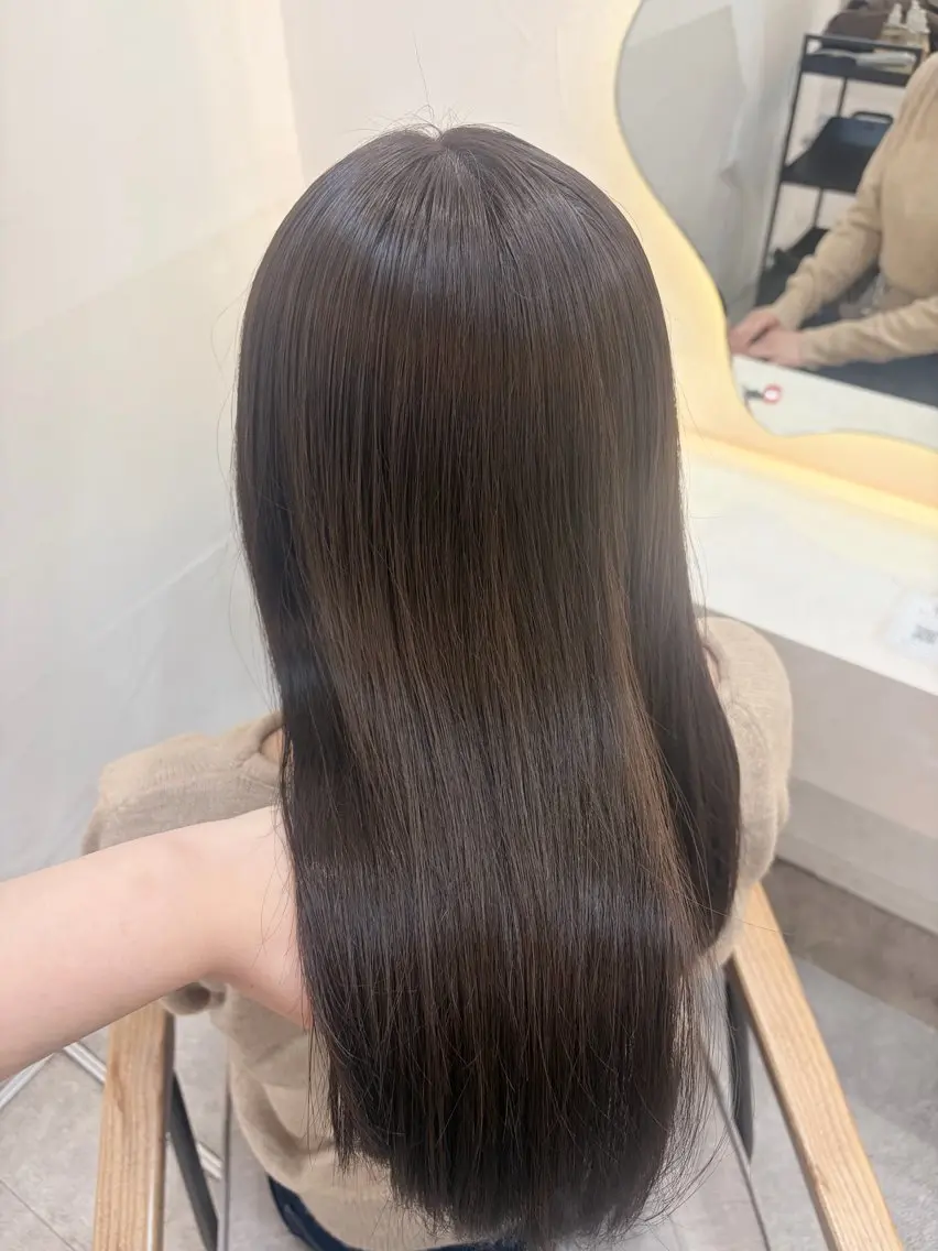 カラー ヘアカラー 💘🪄みそら/熊谷 ワンカラー🪄💘のヘアスタイル