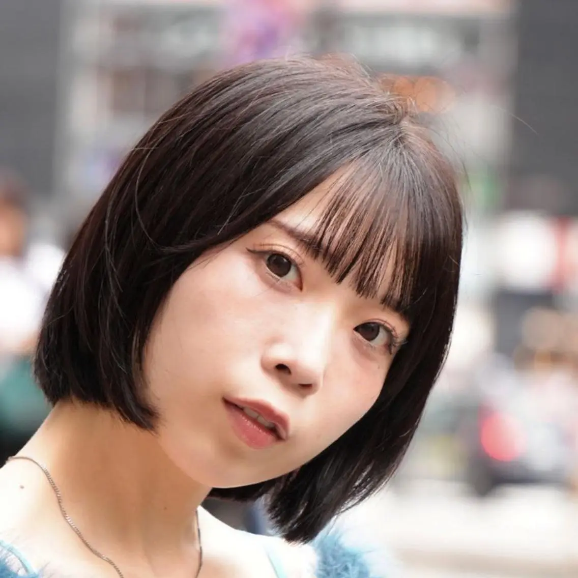 ショート 前下がりボブ ボブ 小顔カット Endearing 銀座/レイヤーカットのヘアスタイル