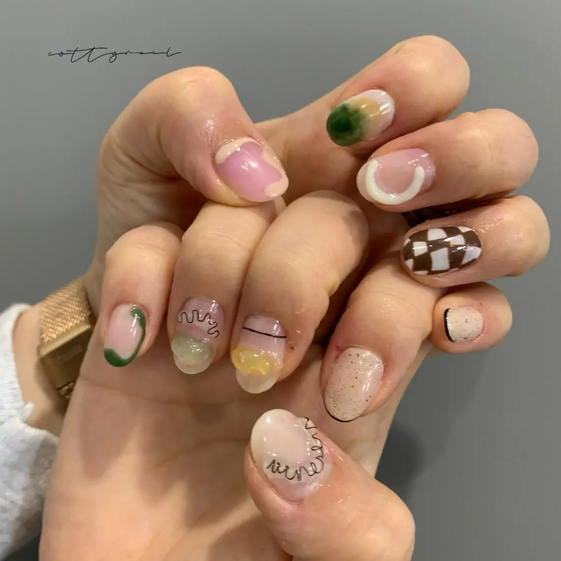 ネイル アートネイル ジェルネイル ニュアンスネイル cottynail -miki-のその他イメージ