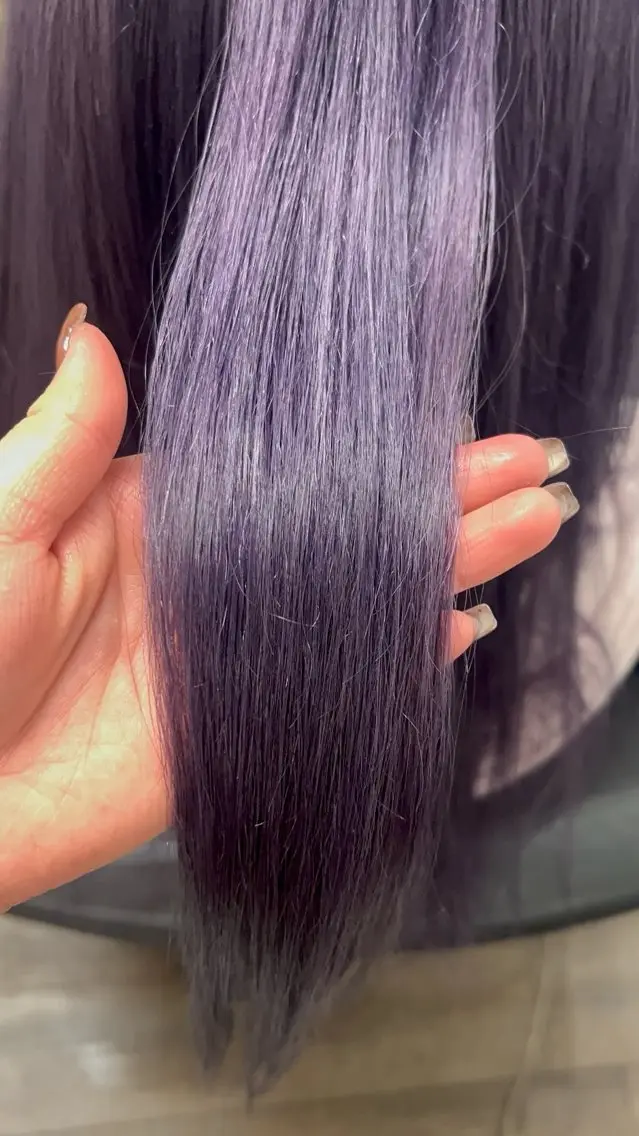 セミロング カラー ヘアカラー 佐原 恵利香のヘアスタイル