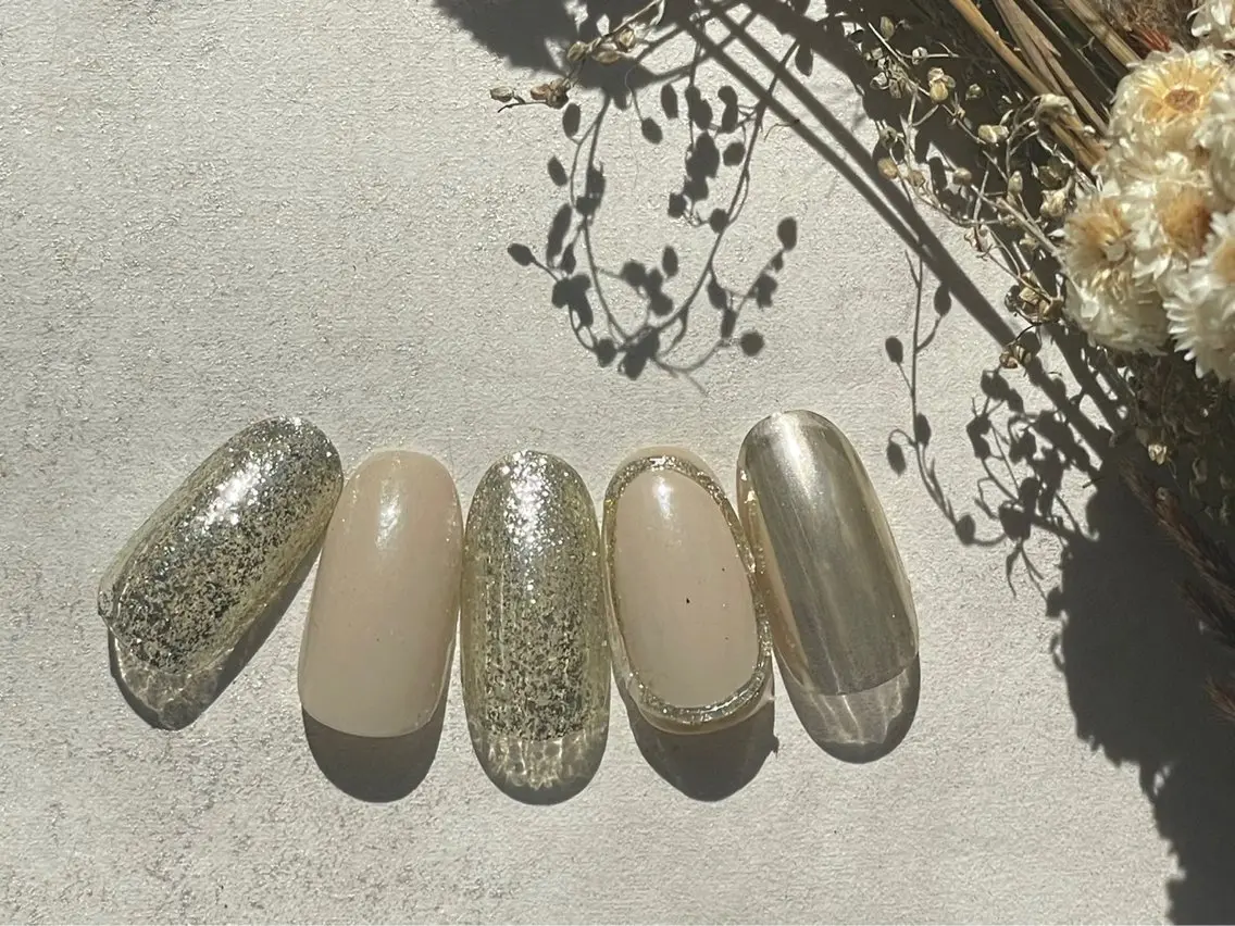 ネイル ジェルネイル 韓国ネイル メンズネイル パラジェル kiki nail たまプラーザのネイルデザイン