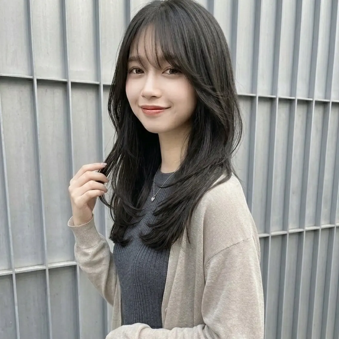 セミロング レイヤーカット カット トリートメント 原田 祥彰のヘアスタイル