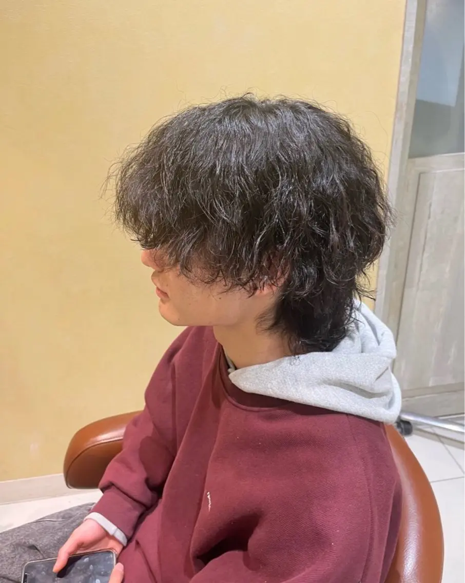 パーマ メンズ ✨髪質改善カラー✨ ななみのヘアスタイル