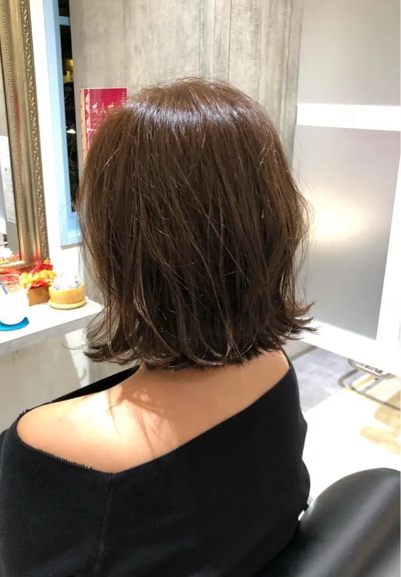 カラー ブラウンカラー ショコラブラウン ヘアカラー こだわり艶カラー ♡chisato♡のヘアスタイル