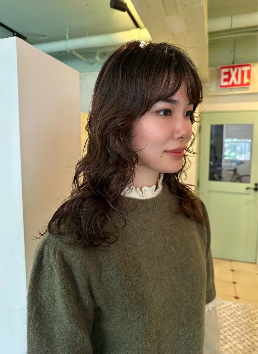 ロング パーマ カット パーマ トリートメント AR.MARA サトウヒカルのヘアスタイル