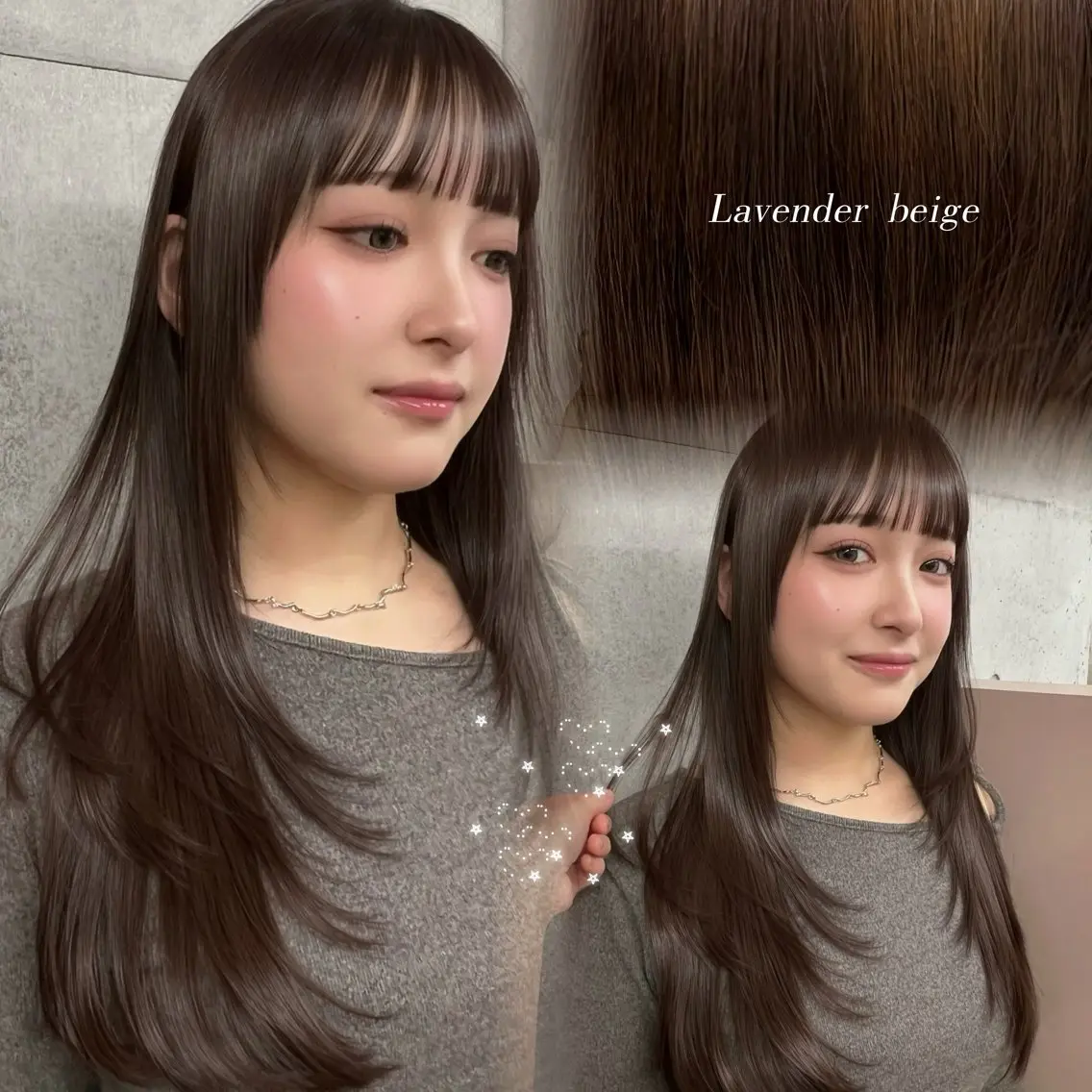 ロング カット ヘアカラー トリートメント 銀座マンツーマン♡ 艶髪/佐藤カコのヘアスタイル