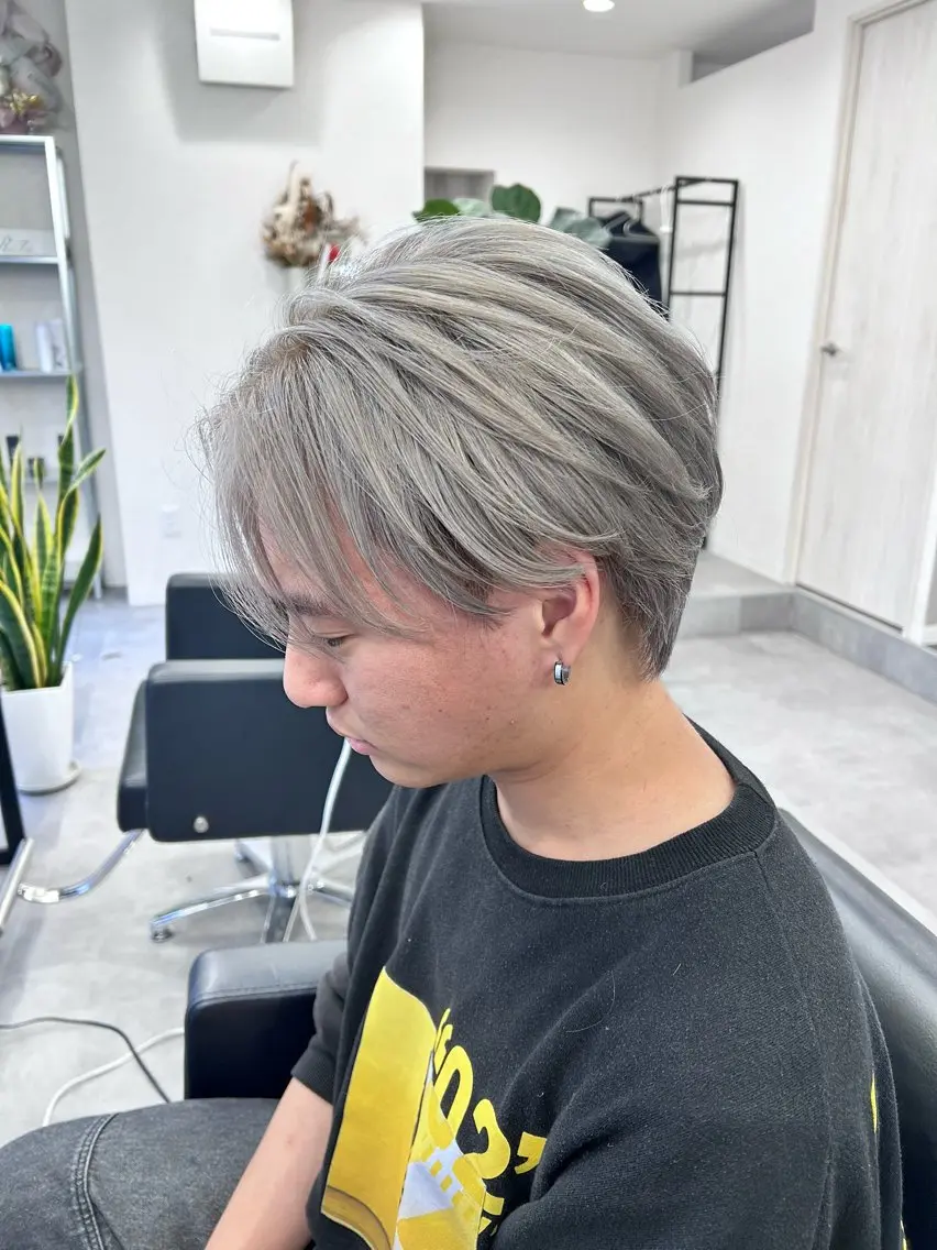 【新規限定】メンズカット+カラーの写真