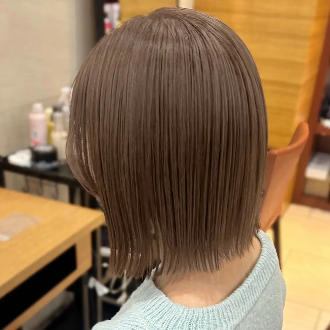 ミディアム ヘアカラー トリートメント 🐢ダブルカラー🐢 透明感/このかのヘアスタイル