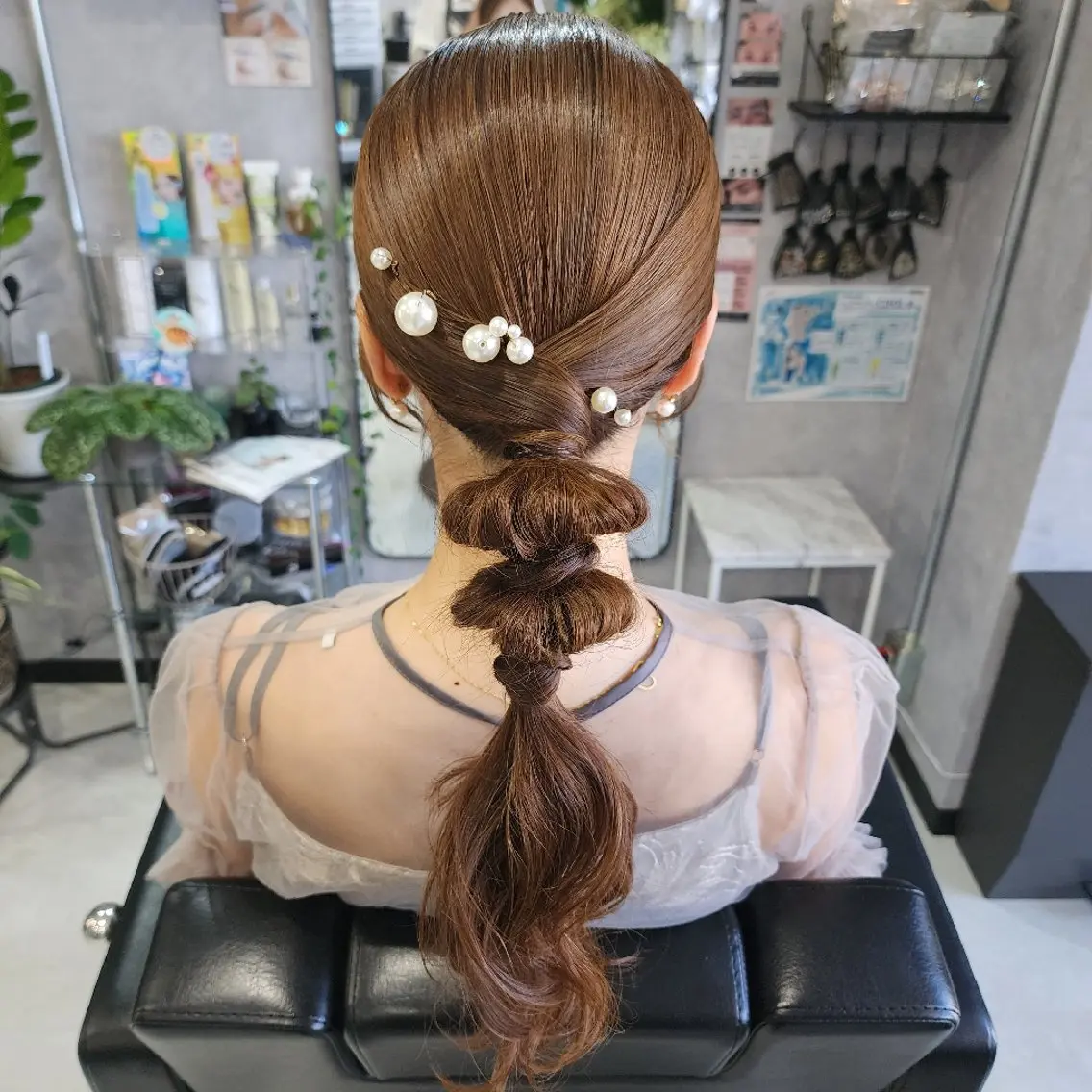 ヘアアレンジ 成人式 卒業式のヘアスタイル ESTELA... OHARA のヘアスタイル