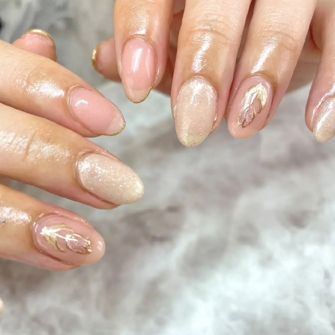ネイル ハンドネイル Beautiful Meかえでのネイルデザイン