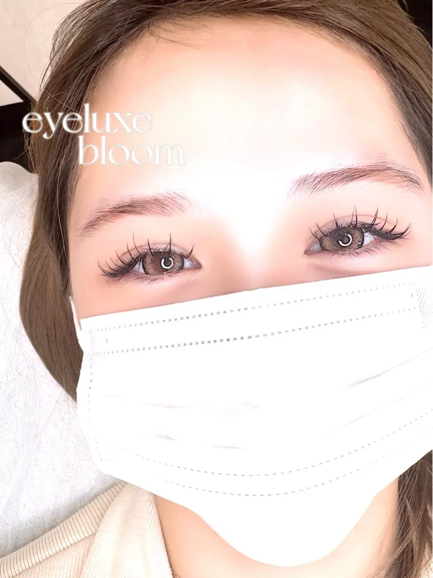 マツエク・マツパ eyeluxe bloom KANGのマツエク・マツパデザイン