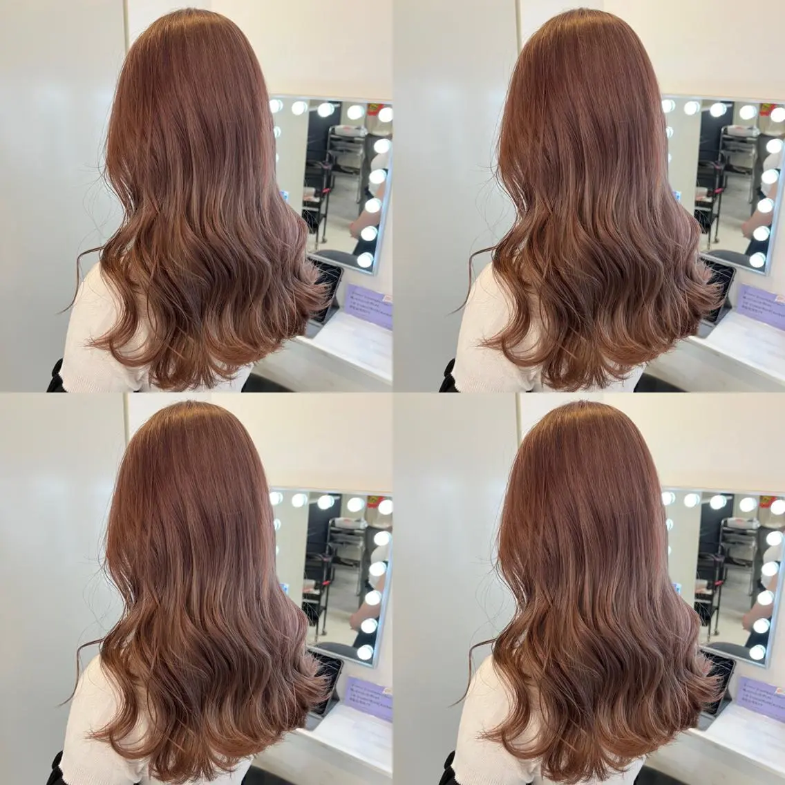 セミロング カラー ピンクカラー カット ヘアカラー トリートメント ✨レイヤー/髪質改善 /エクステ✨ナカムラのヘアスタイル