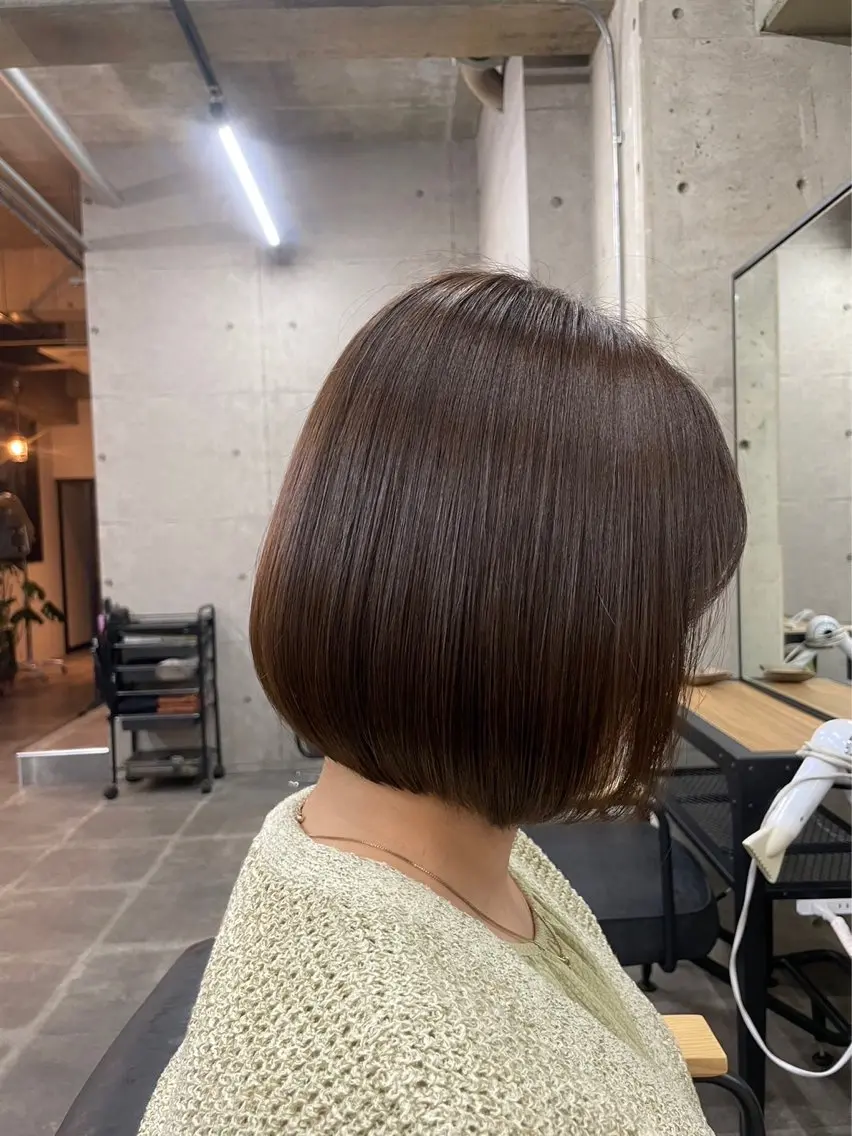 ミディアム カットモデル募集￤ 髪質改善📛Nanaのヘアスタイル