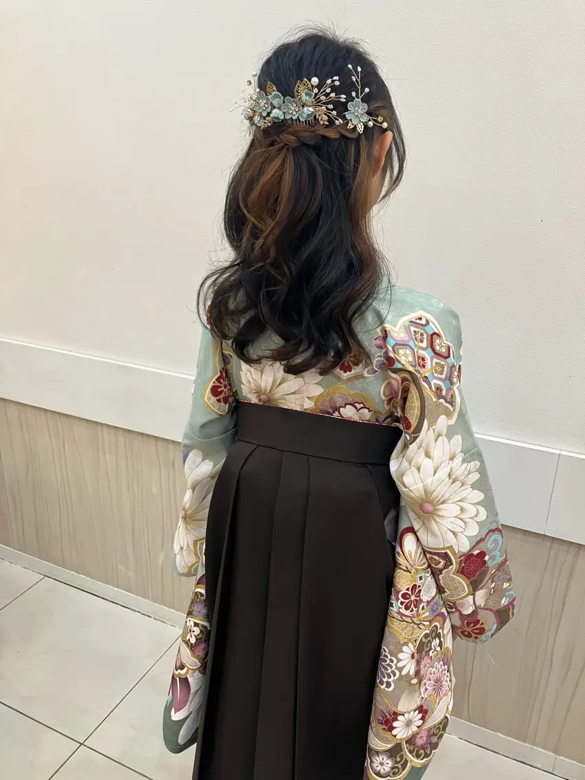 ヘアアレンジ yukari 艶髪ヘアのヘアスタイル