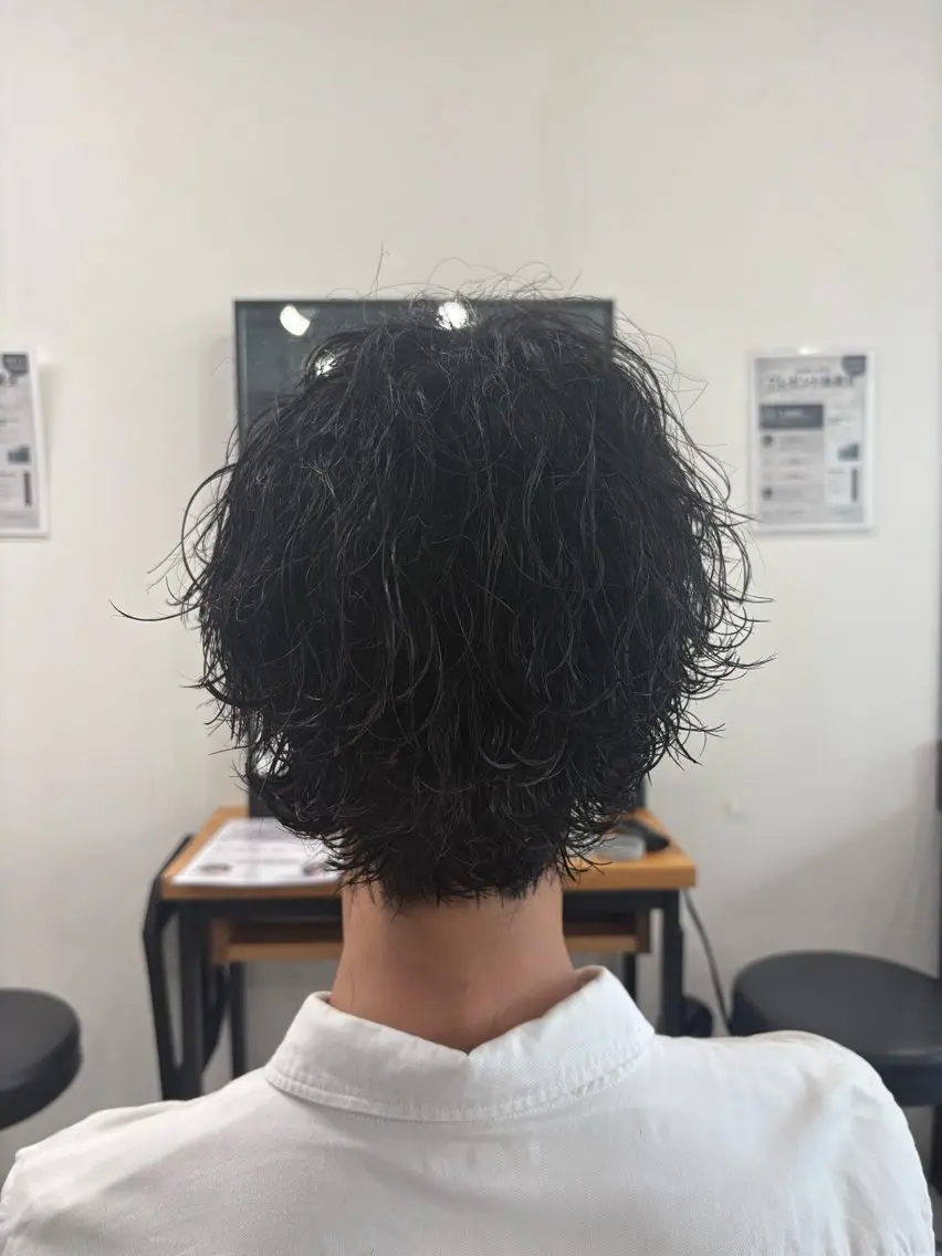 パーマ メンズ 下北沢メンズパーマ 特化園田　楓莉のヘアスタイル