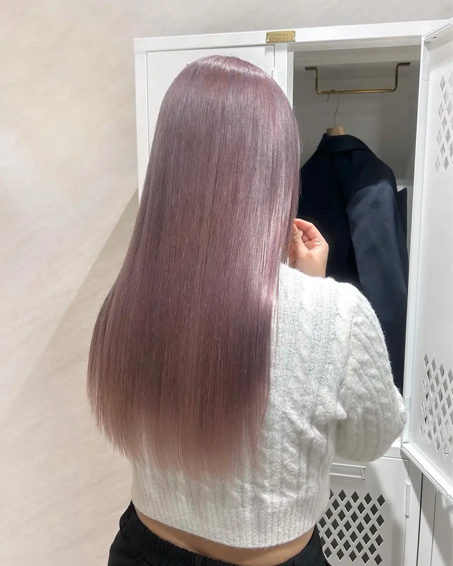 ロング カラー カット ヘアカラー トリートメント ヘアセット 🌷横浜/レイヤー /艶カラー🌷のヘアスタイル