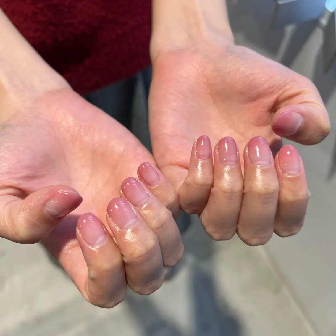 カラー/ラメグラデーション🩵オフ無しの写真